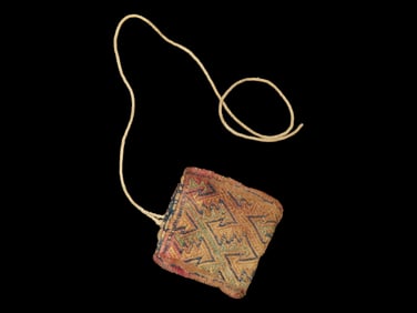 3" Pre-Columbian Chiribaya Southern Coast of Peru Cocoa Pouch