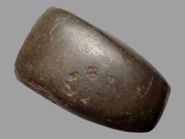 1 5/8" Pre-Columbian Olmec Celt Found in South America