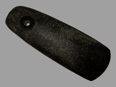 5 7/8" Pre-Columbian Drilled Celt Found in South America