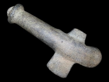 7 7/8'' Pre-Columbian Tirona Ceremonial Monolithic Axe, Motley COA, Colombia