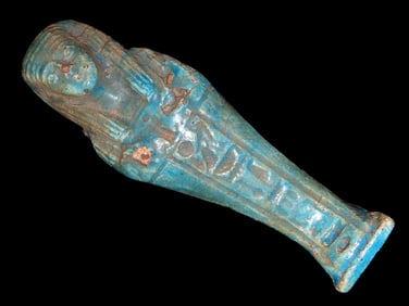 5 5/8" Authentic Ancient Ushabti Figure-An ushabti, also known as a shabti or shawabti, is a
