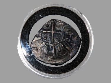 Cilician Armenia Kardez Coin, 1226-1270 Knights Templar, with COA from Lost Civilizations, in a 5