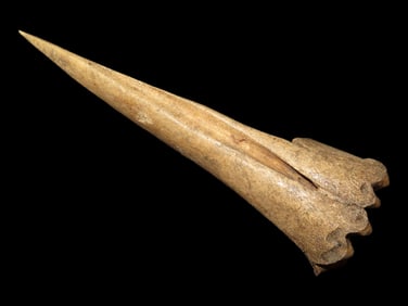 4 1/2" Bown Awl from the Black Earth Site in Saline Co. Illinois by Glenn Quinn