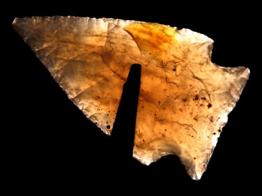1 5/8" Avonlena, Highly Translucent, Found in Montana