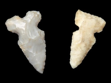 Grouping of 2 Bird Points found in Southern Illinois