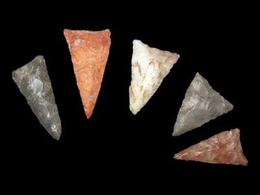 Grouping of 5 Triangles found in Southern Illinois