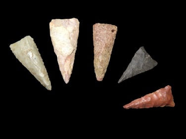 Grouping of 5 Triangles found in Southern Illinois