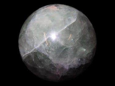 2 3/4" Natural Rainbow Fluorite Sphere