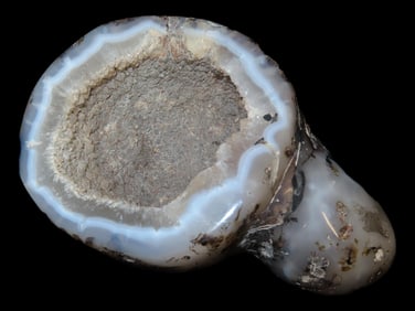 6 3/8" Sakura Agate Crystal Geode