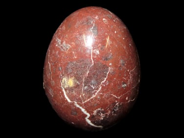 2 3/4" Polished Red Jasper Egg