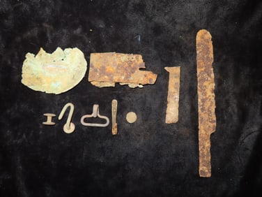 Civil War Metal Detecting finds of Boyd Cole Wayne Co Tennessee