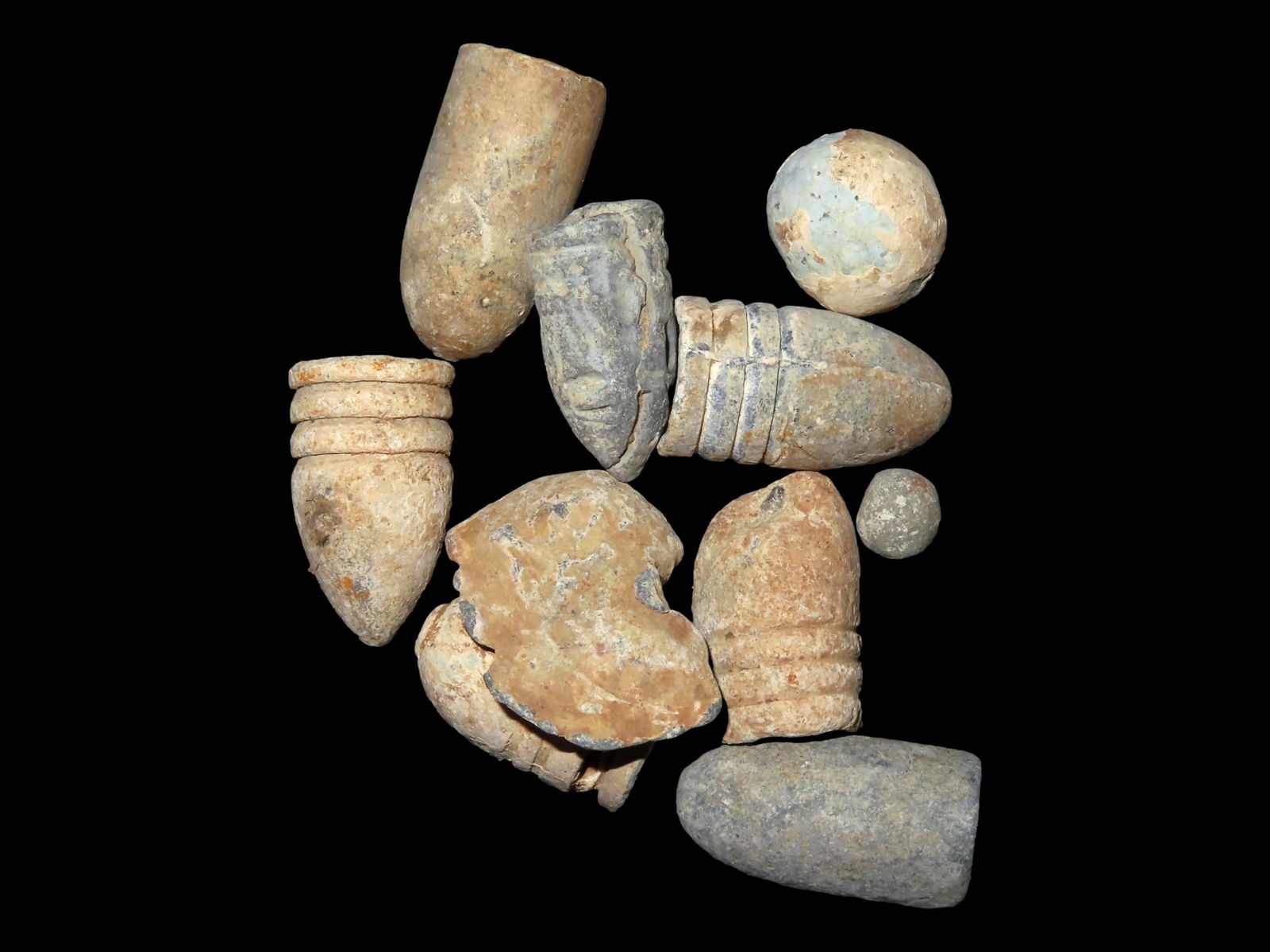 Civil War Metal Detecting finds of Boyd Cole Wayne Co Tennessee (1 of 4)