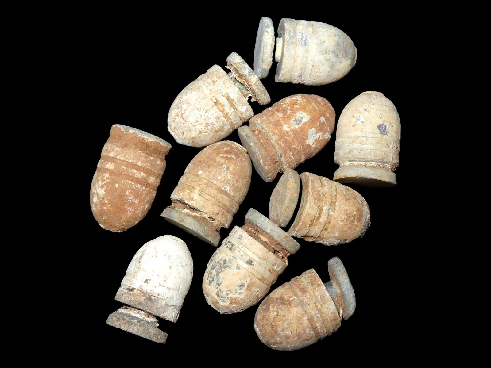 Civil War Metal Detecting finds of Boyd Cole Wayne Co Tennessee (1 of 4)