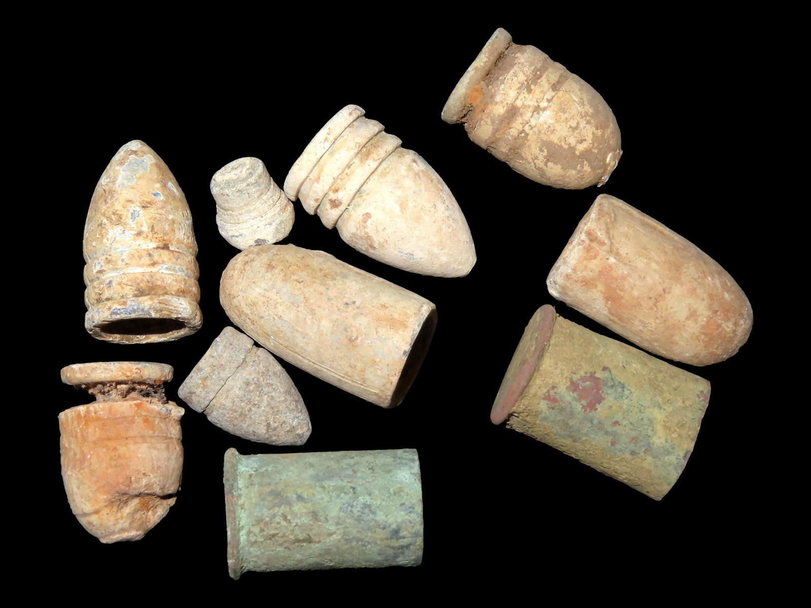 Civil War Metal Detecting finds of Boyd Cole Wayne Co Tennessee (1 of 6)