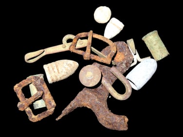 Civil War Metal Detecting finds of Boyd Cole Wayne Co Tennessee