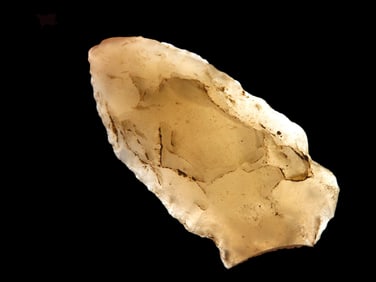 1 1/2' Translucent Matanza, Found By Gary Nelson In Van Buren Co IA