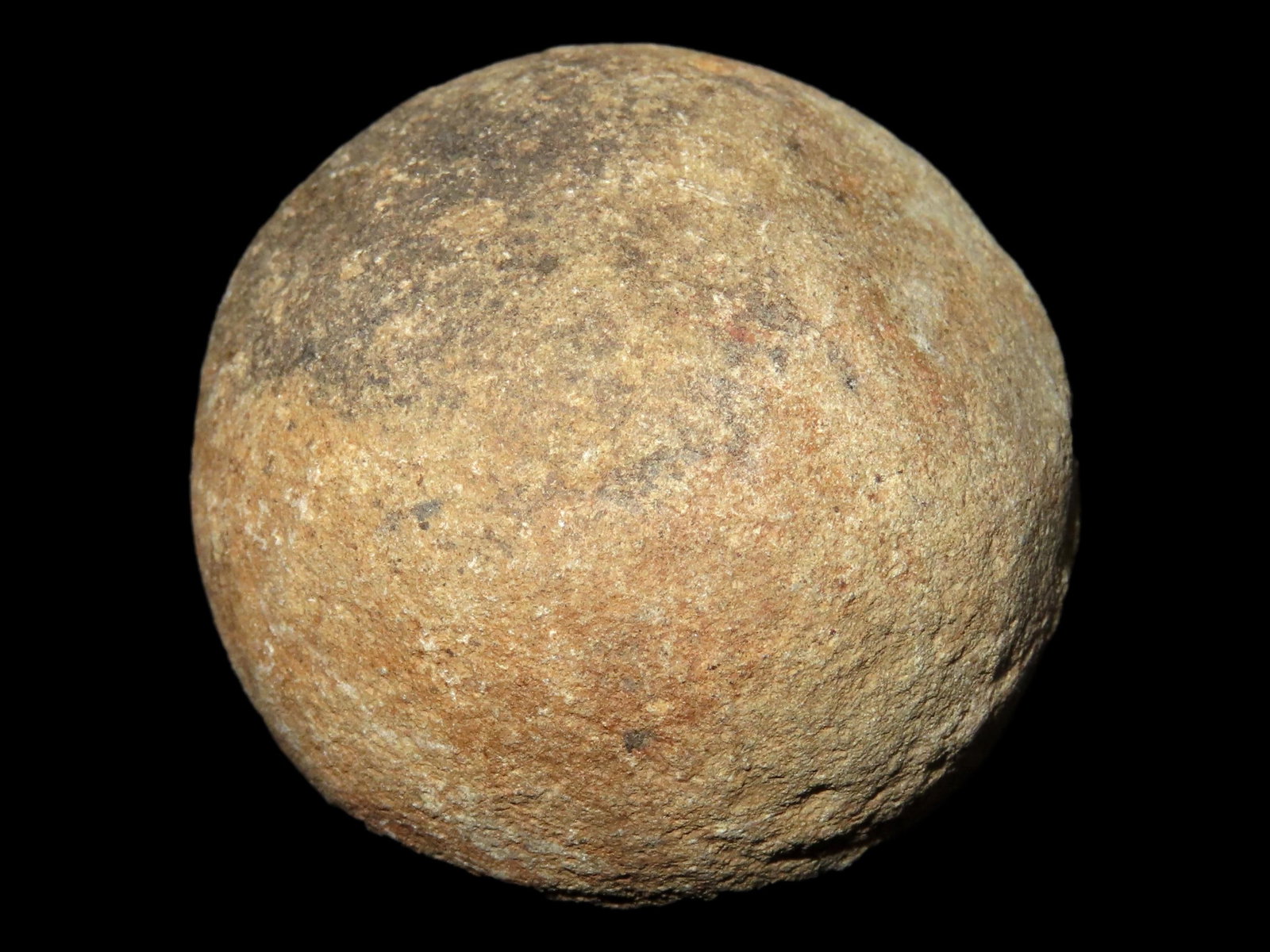 1 1/2" Game Ball, Found By Gary Nelson In Van Buren Co IA: 1 1/2" Game Ball, Found By Gary Nelson In Van Buren Co IA