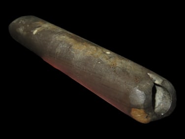 4 1/4' Tube Bannerstone, Bennett COA, Midwestern USA