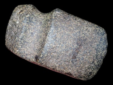 3 5/8' Slant Groove Granite Axe, Mahaska Co. IA