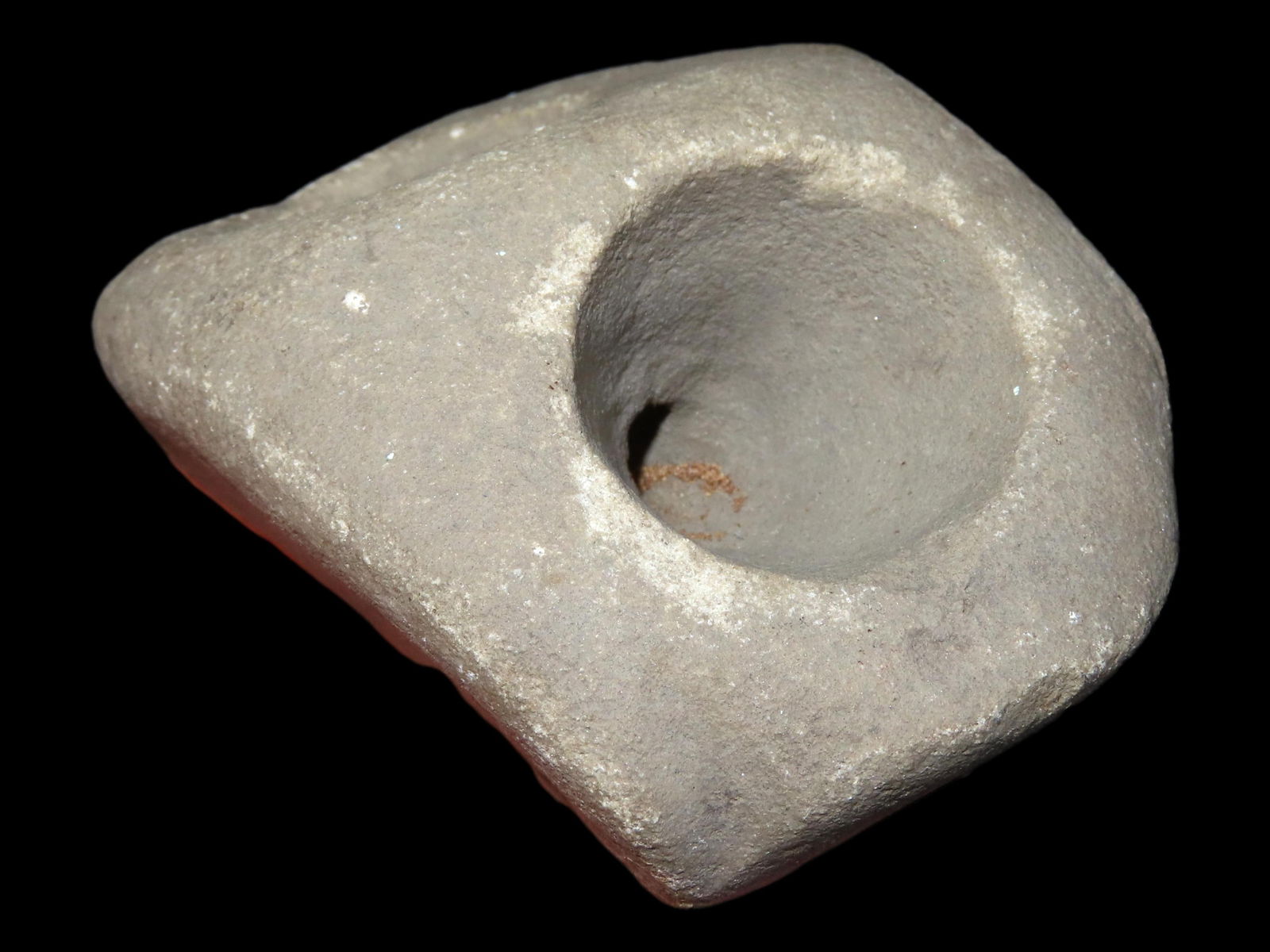 3 1/4" Mississippian Block Pipe, Motley COA, AR (1 of 9)
