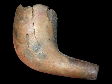 2 1/4' Clay Ohio Trade Pipe, Lexington KY