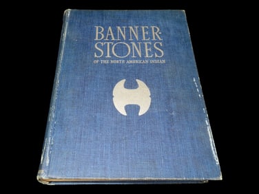 1939 First Edition Bannerstone of North American Indians in Great Shape
