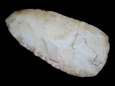8 1/2' Large Spade/Hoe, Madison Co. IL, Kaolin Chert
