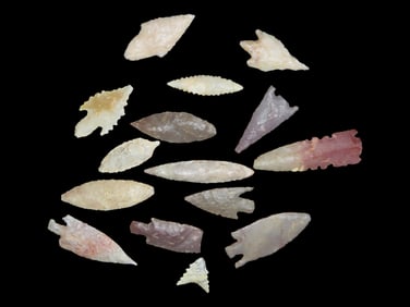 Neolithic Arrowheads 4000-6000 Years old Neolithic Sahara Desert