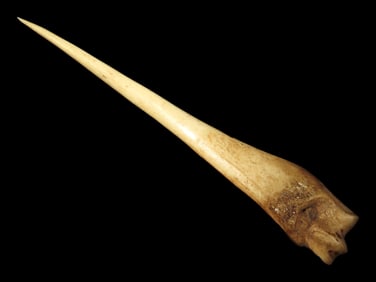 7 3/4' Highly Polished Bone Awl, KY