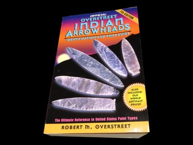 7th Edition Overstreet Indian Arrowheads Identification and Price Guide