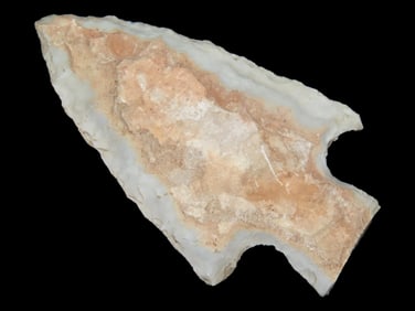 2 3/8' Tabular Warsaw Flint Apple Creek, Found By Gary Nelson In Van Buren Co IA