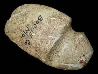 5 1/8' 3/4' Grooved Axe, Boone Co., Missouri