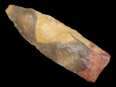 2 7/8' Extremely Colorful Paleo Lanclite Pt., Found By Gary Nelson In Van Buren Co IA, IA