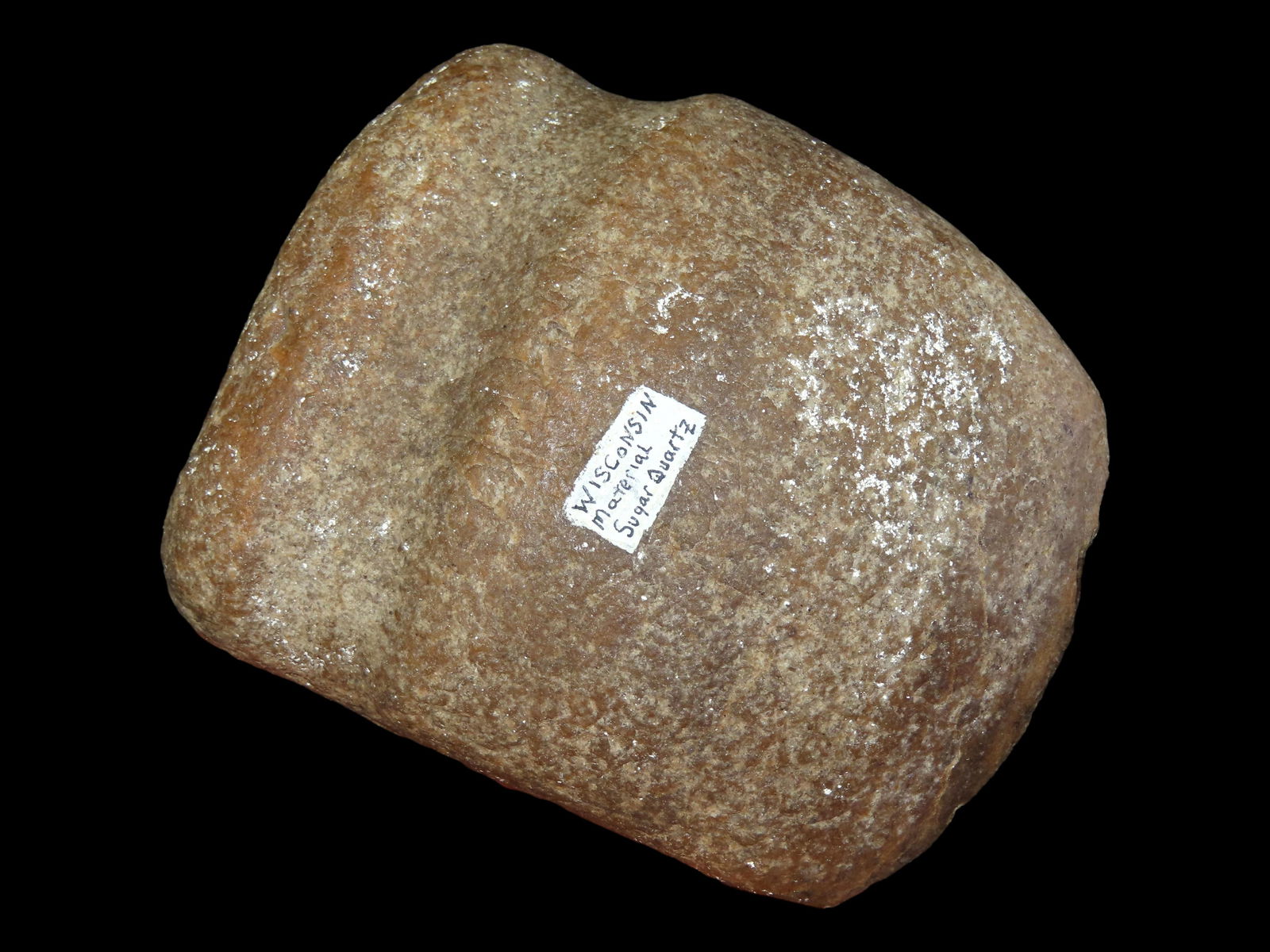 5" Super Rare Quartz 3/4" Groove Axe, WI (1 of 7)