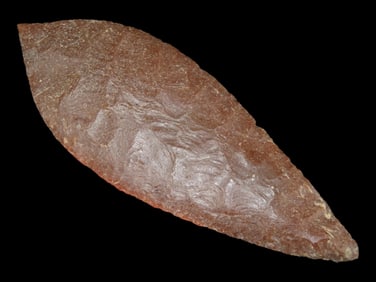7 1/2' Aztec Blade, 1 of 3 Cache, Jeb Taylor COA, Mexico