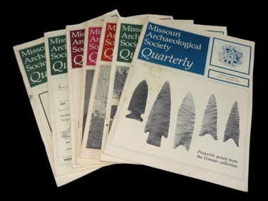 Misc. Years 80s Missouri Archaeological Society Quarterly