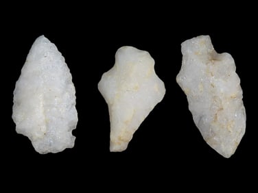 Crystal Quartz Guilford Arrowhead, Appalachia, N. Carolina