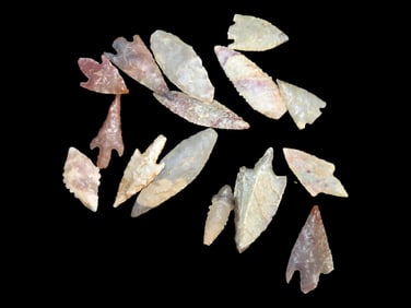 15 Neolithic Pts., Sahara Desert, 4-6000 Yrs. BC