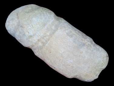 7 Pre-Columbian Mezcal Human Effigy Heavy Patinated Quartzite