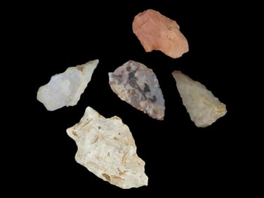 Lot of Nassau Co., Florida Arrowheads