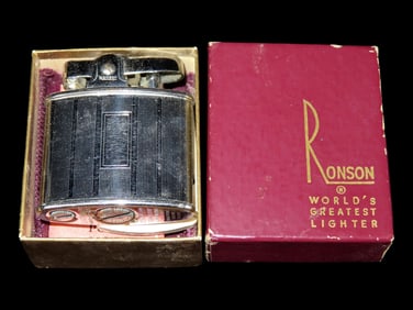 Ronson Lighter with Extras in Original Box