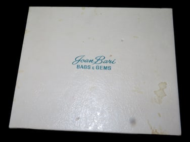 Joan Bari Bags & Gems, Brooch and Earrings