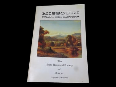 Missouri Historical Review State Historical Society