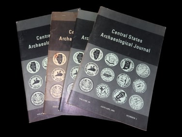 1991 Set of Central States Archaeological Journals