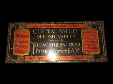 10' X 4 1/2' Central Safety Deposit Vault, The Northern Trust Company