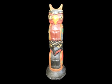 9 1/4' Northwest Totem Pole