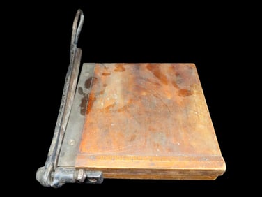 9 1/2' X 12' Antique Paper Cutter