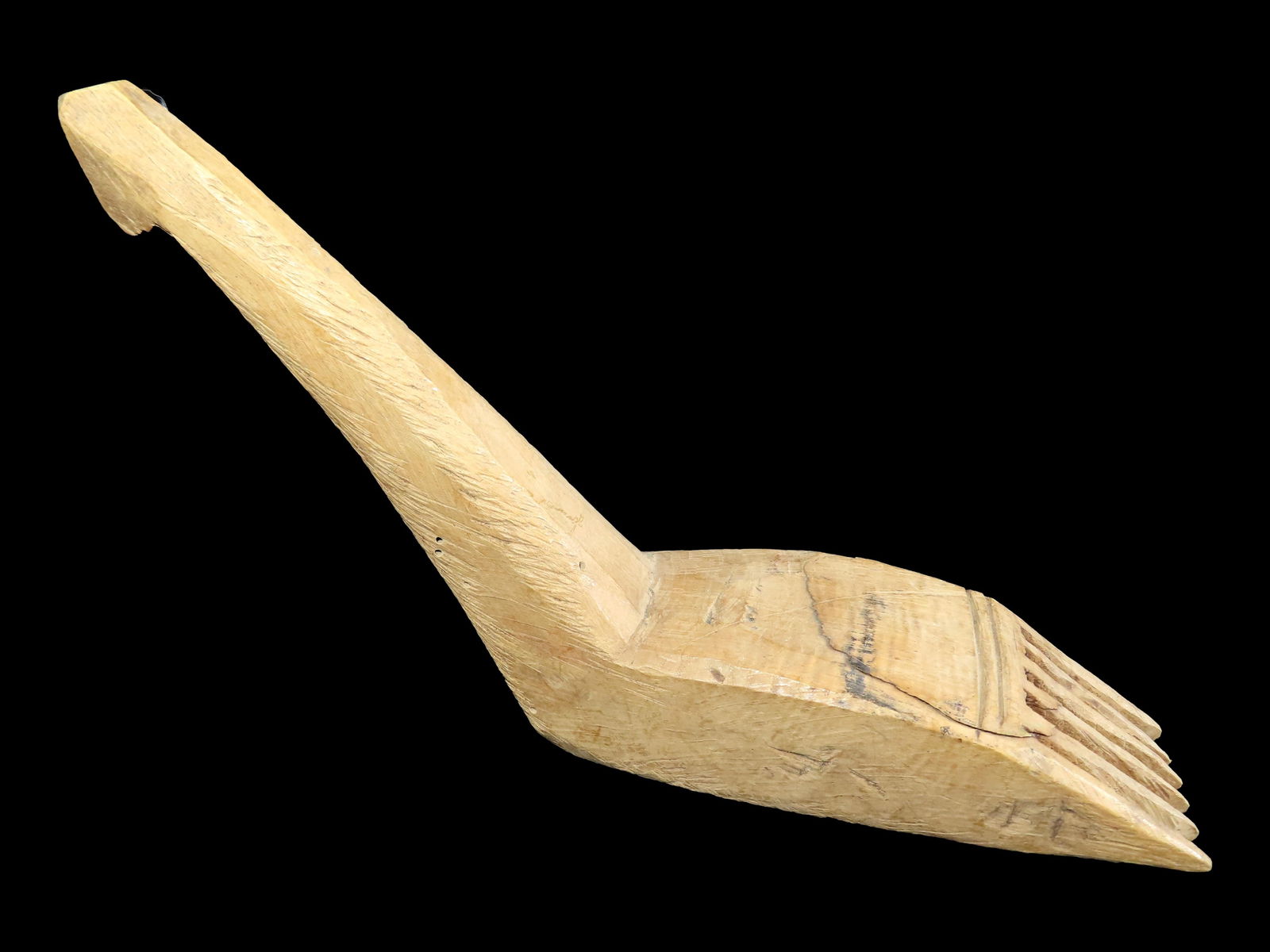 14 1/2" Antique Wooden African Wool Comb (1 of 5)