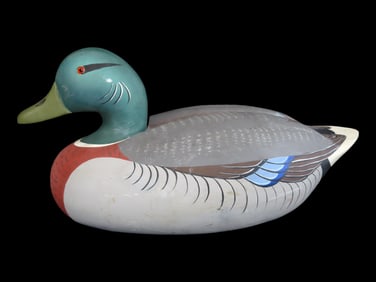 16 3/4' Handmade Duck Decoy