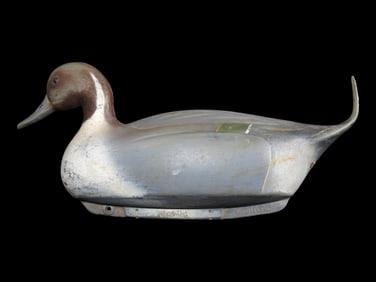 14 1/4 Rubber Duck Decoy Antique
